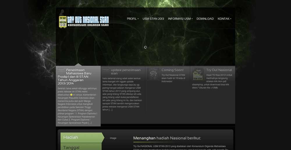 Try Out Nasional STAN Website